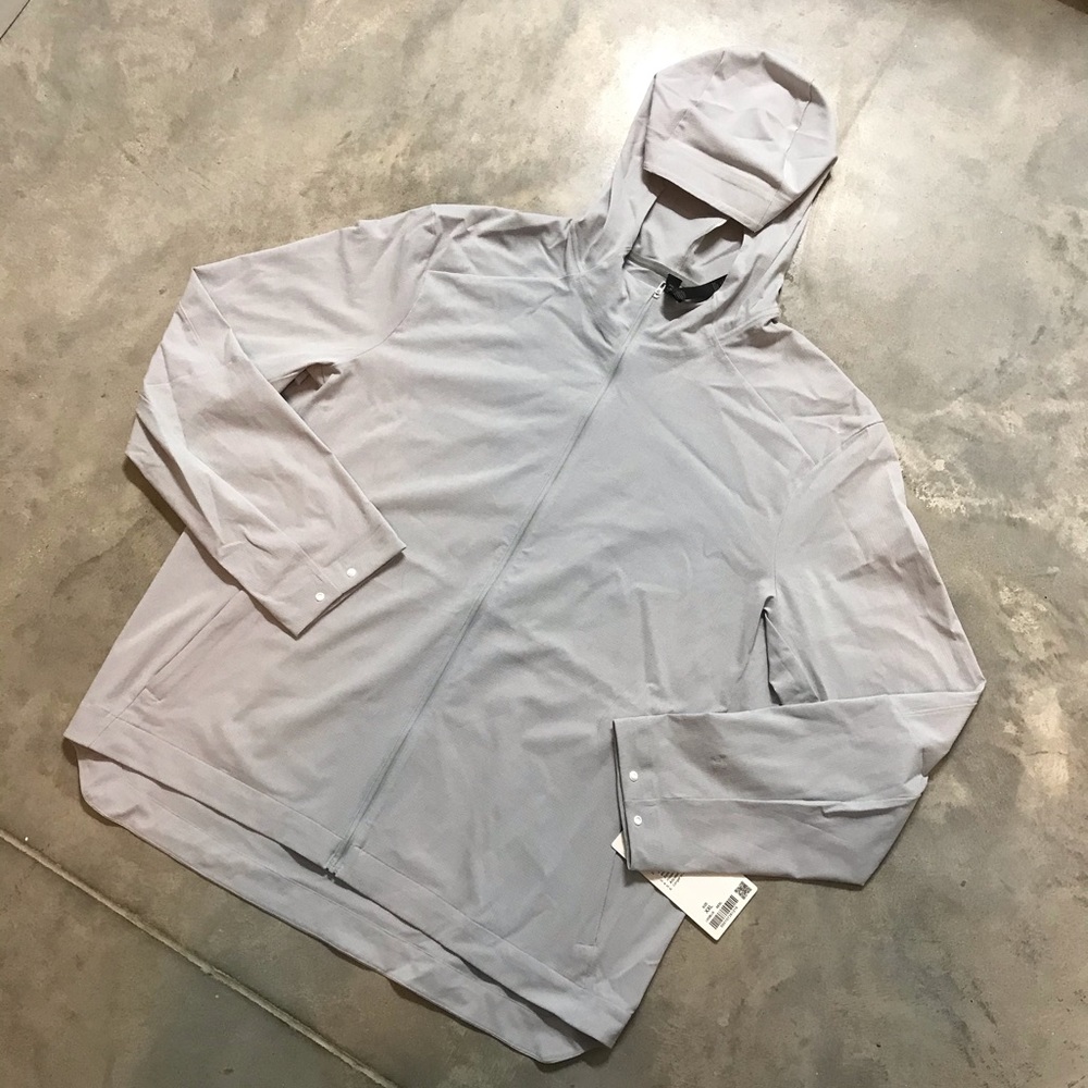 Lululemon Airing Easy Hoodie Sz XXL Silver Slate